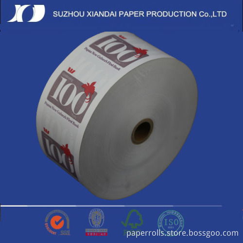 Printed ATM Thermal Paper Roll
